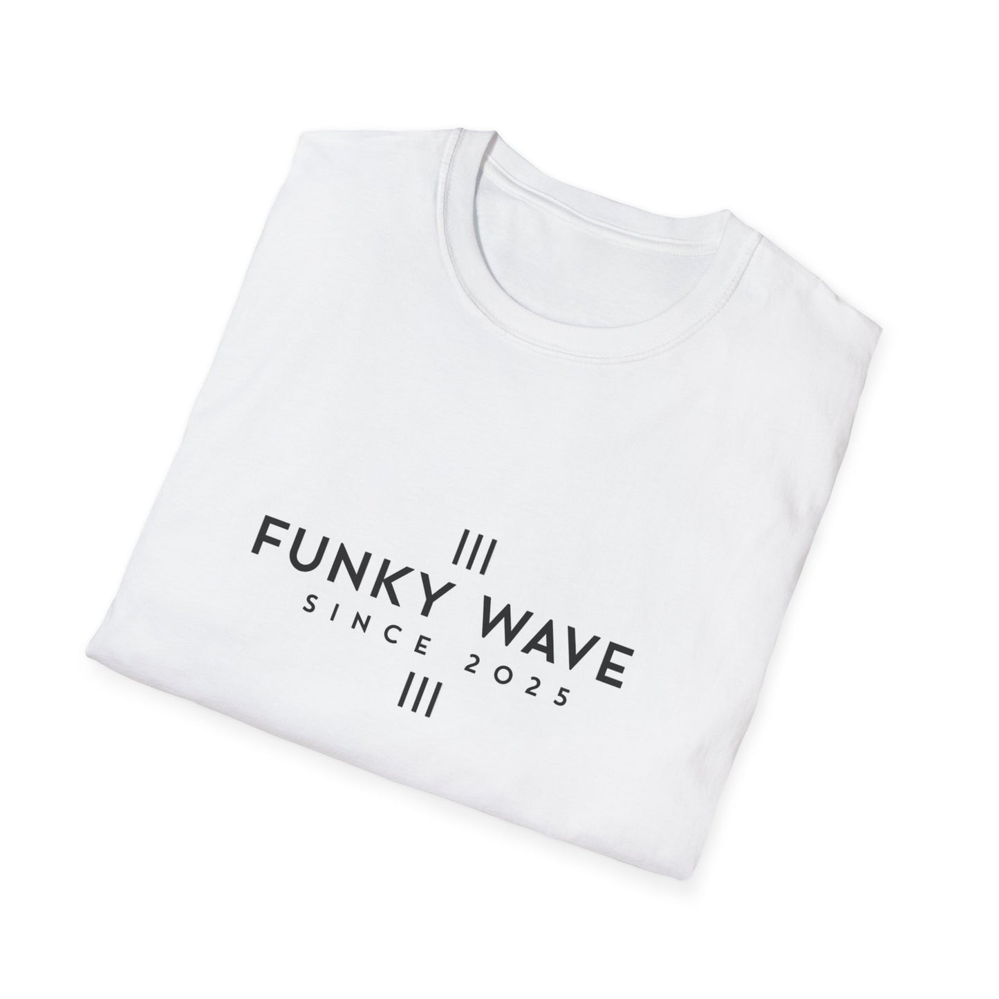 Funky wave Vintage Angel Graphic T-Shirt - Unisex Softstyle Tee, Boho Chic Fashion, Gift for Him/Her, Casual Wear, Spiritual Inspiration