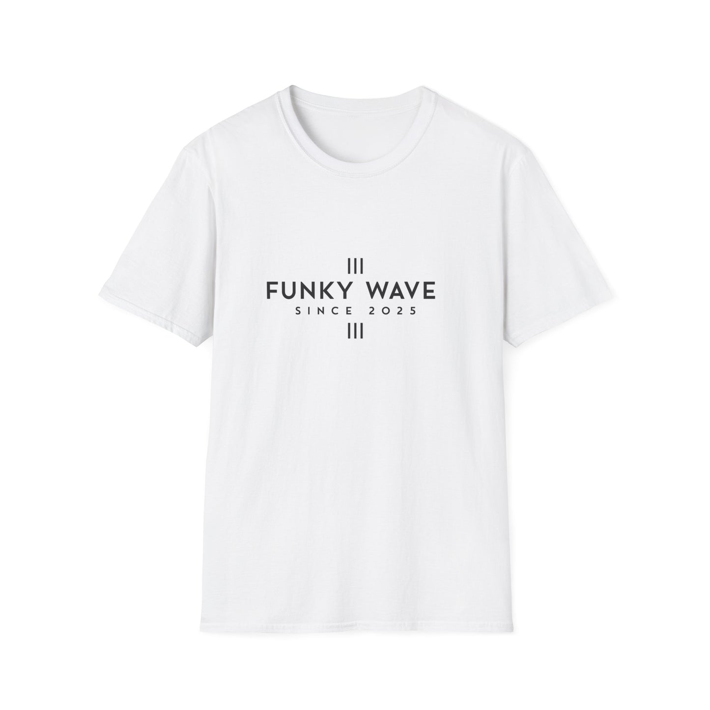 Funky wave Vintage Angel Graphic T-Shirt - Unisex Softstyle Tee, Boho Chic Fashion, Gift for Him/Her, Casual Wear, Spiritual Inspiration