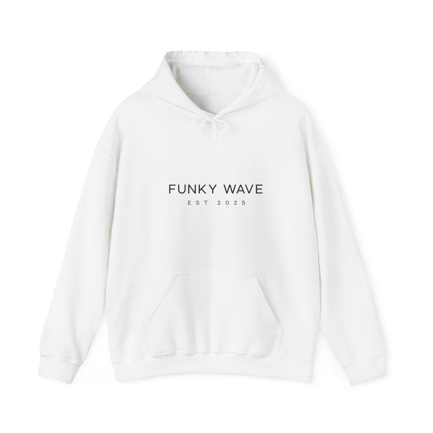 Funky Wave Unisex Hoodie | Streetwear, Graphic Sweatshirt, Casual Loungewear, Gift for Him/Her, Unique Artwear