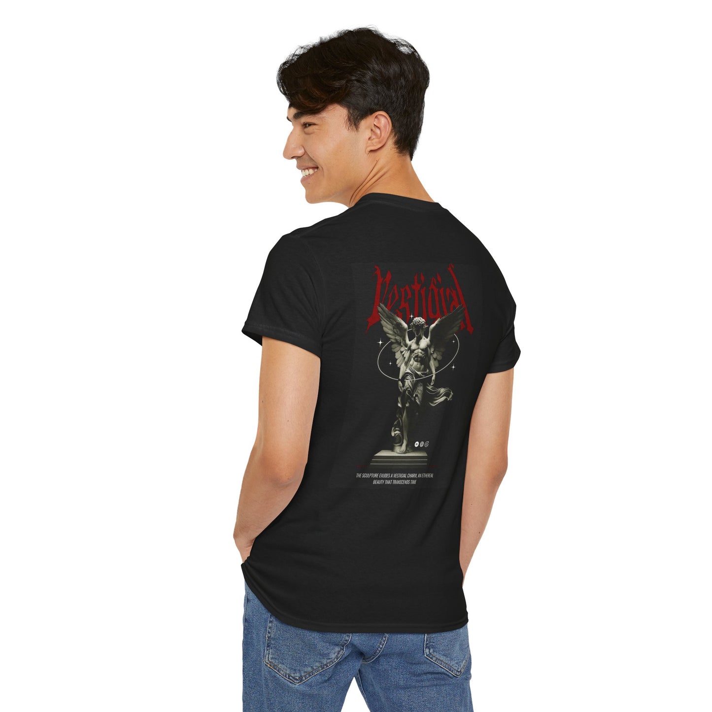 Funky Wave Graphic Tee, Unisex Heavy Cotton T-Shirt, Casual Wear, Street Style Fashion, Gift for Music Lovers