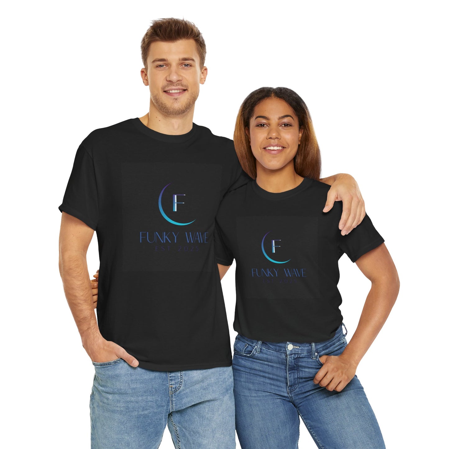 Funky wave Unisex Heavy Cotton Tee