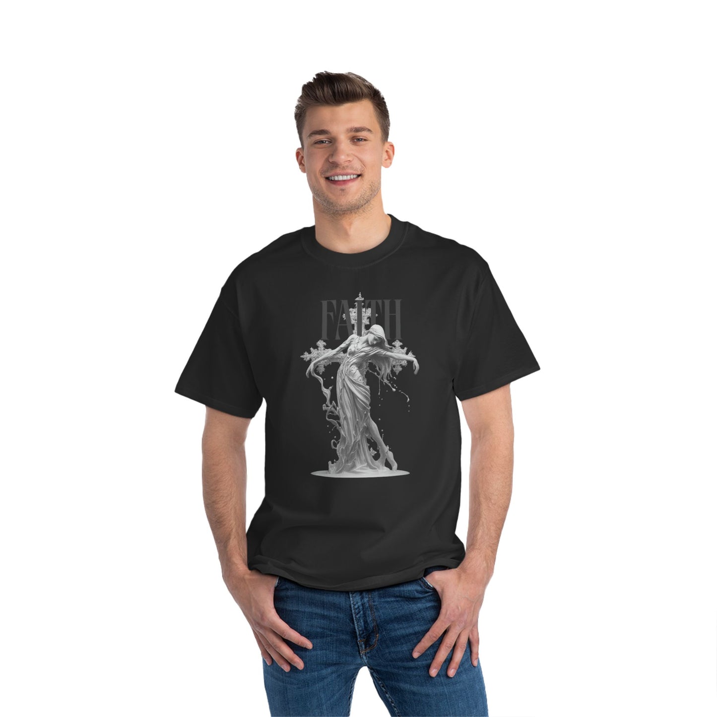 Funky Wave - Faith-Inspired Short-Sleeve T-Shirt, Spiritual Tee, Inspirational Wear, Christian Apparel, Casual Everyday Top, Gift for Believers