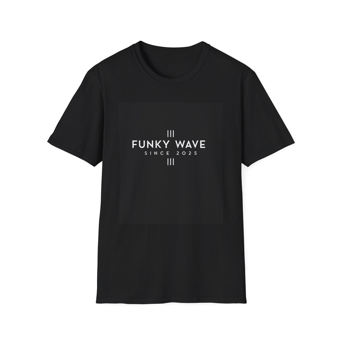 Funky wave Vintage Angel Graphic T-Shirt - Unisex Softstyle Tee, Boho Chic Fashion, Gift for Him/Her, Casual Wear, Spiritual Inspiration