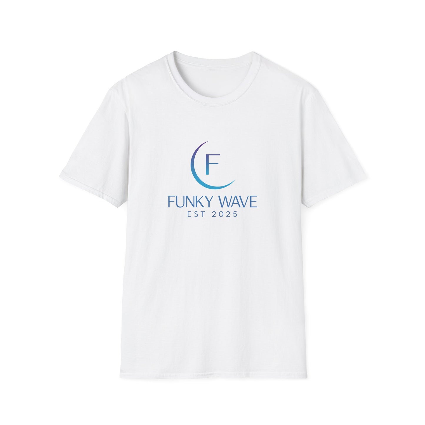 Funky Wave Unisex Softstyle T-Shirt, Casual Tee, Graphic Shirt, Summer Fashion, Gift for Music Lovers, Relaxed Fit