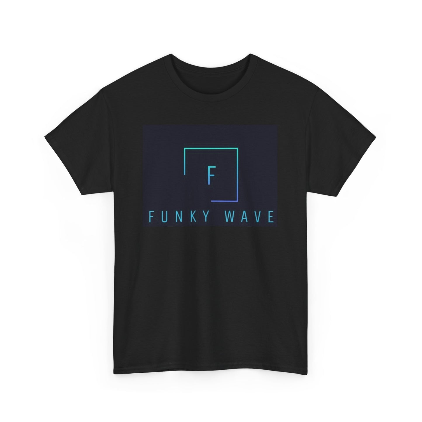 Funky Wave Graphic Tee, Unisex Heavy Cotton T-Shirt, Casual Wear, Street Style Fashion, Gift for Music Lovers