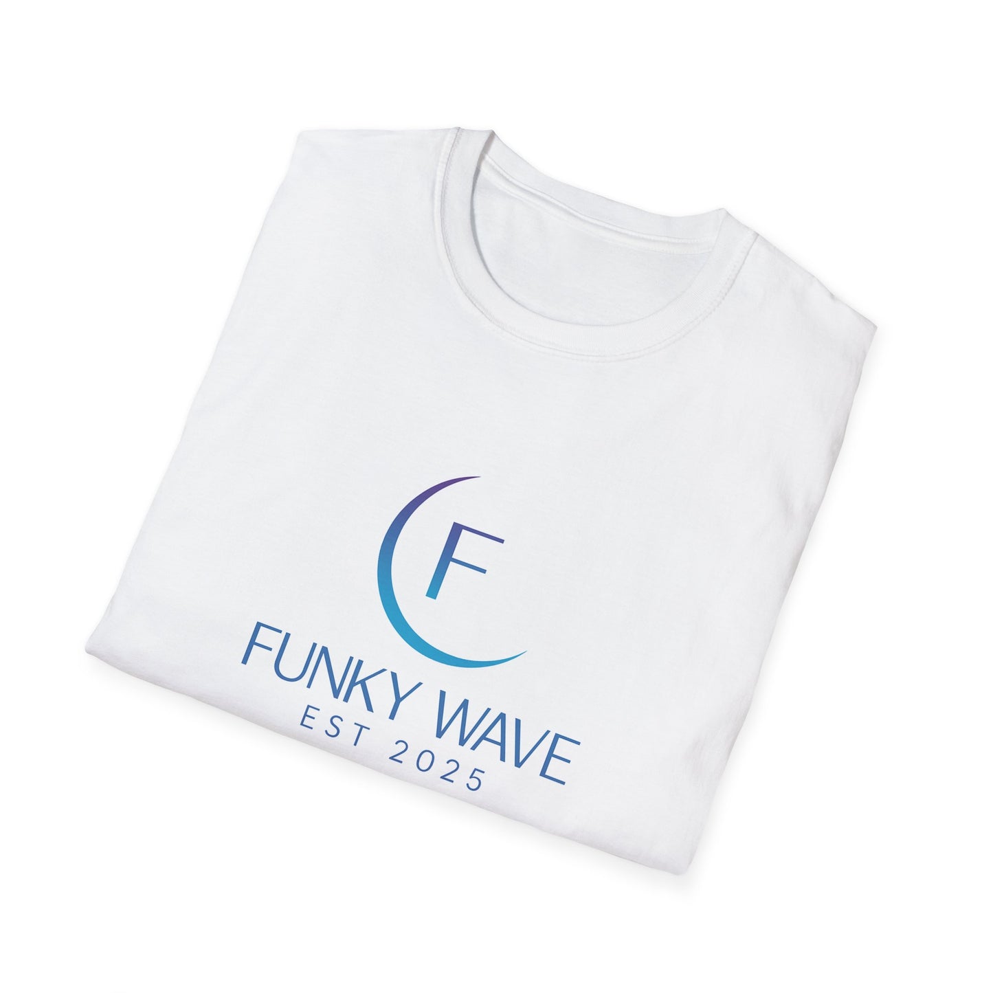 Funky Wave Unisex Softstyle T-Shirt, Casual Tee, Graphic Shirt, Summer Fashion, Gift for Music Lovers, Relaxed Fit