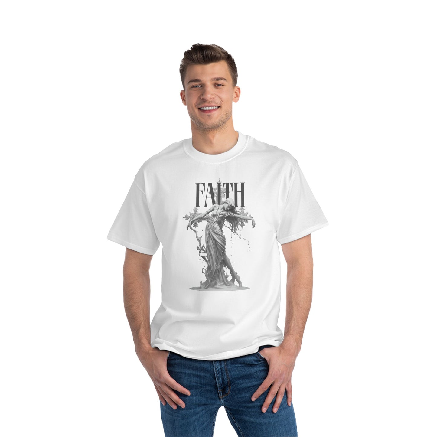 Funky Wave - Faith-Inspired Short-Sleeve T-Shirt, Spiritual Tee, Inspirational Wear, Christian Apparel, Casual Everyday Top, Gift for Believers