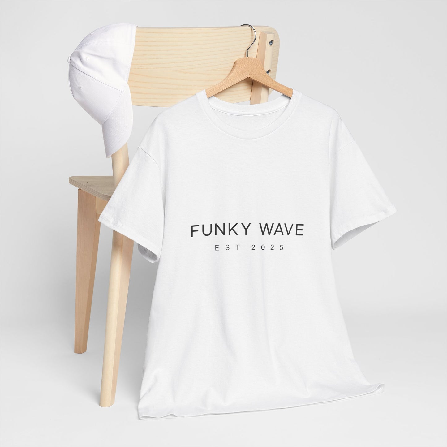 Funky Wave Unisex Tee - Retro Beach Vibes, Surf Style Shirt, Casual Summer Outfit, Gift for Beach Lovers, Trendy Graphic Tee