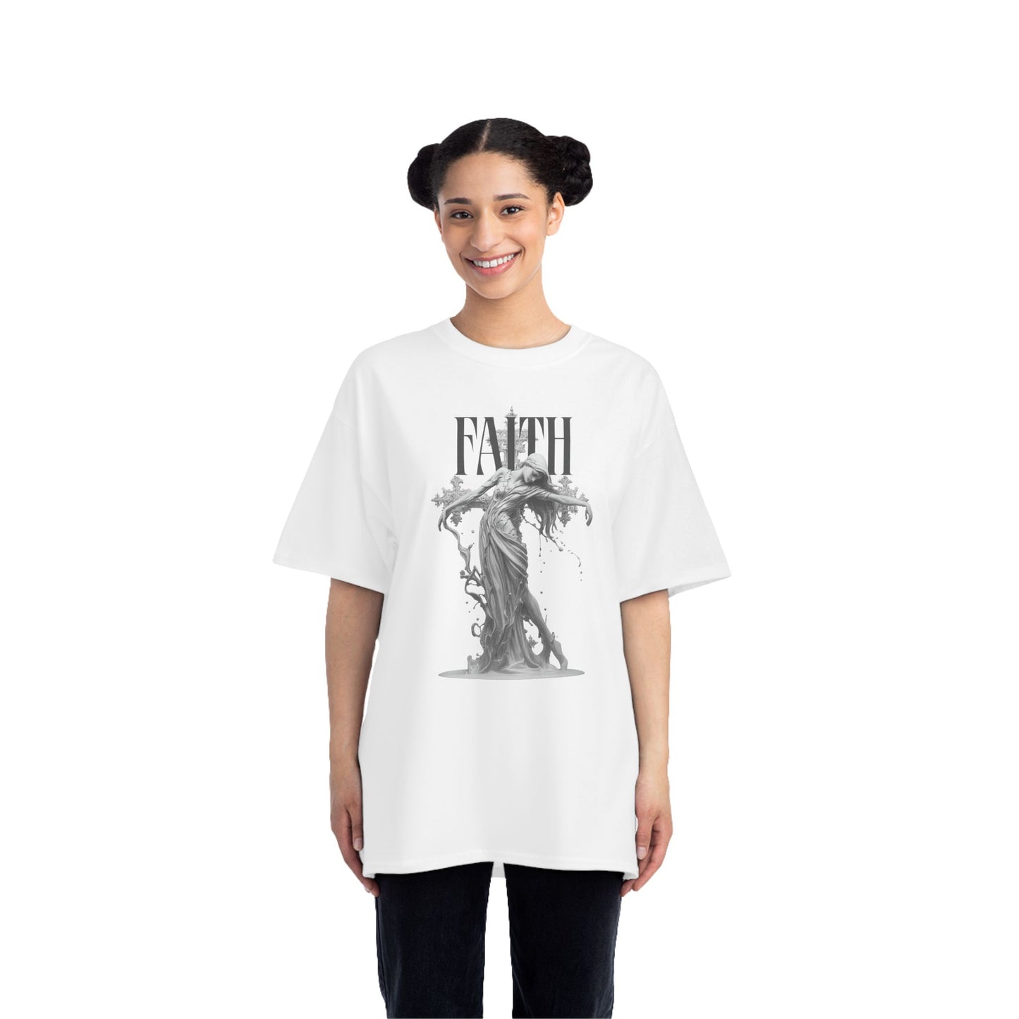 Funky Wave - Faith-Inspired Short-Sleeve T-Shirt, Spiritual Tee, Inspirational Wear, Christian Apparel, Casual Everyday Top, Gift for Believers