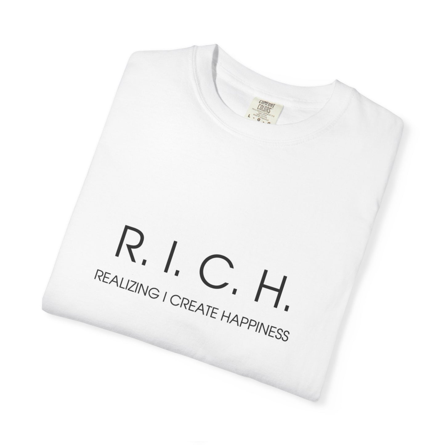Unisex Space Printed -Dyed T-shirt