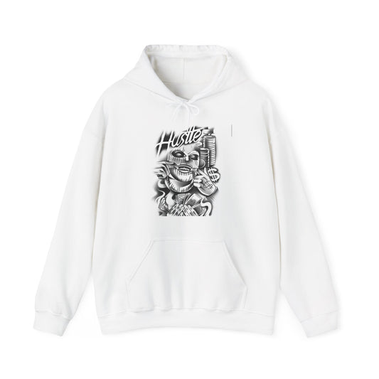 Edgy Graphic Hoodie for Artists, Unisex Comfortable Sweatshirt, Unique Streetwear, Perfect Gift for Creative Souls, Alternative Fashion