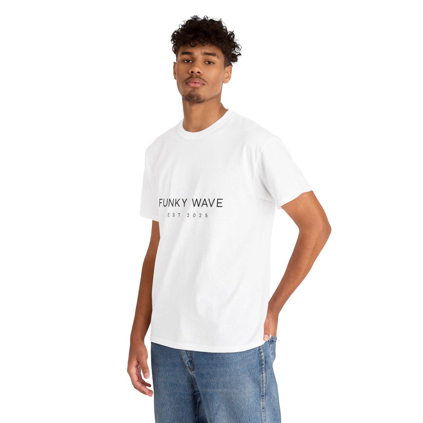 Funky Wave Unisex Tee - Retro Beach Vibes, Surf Style Shirt, Casual Summer Outfit, Gift for Beach Lovers, Trendy Graphic Tee