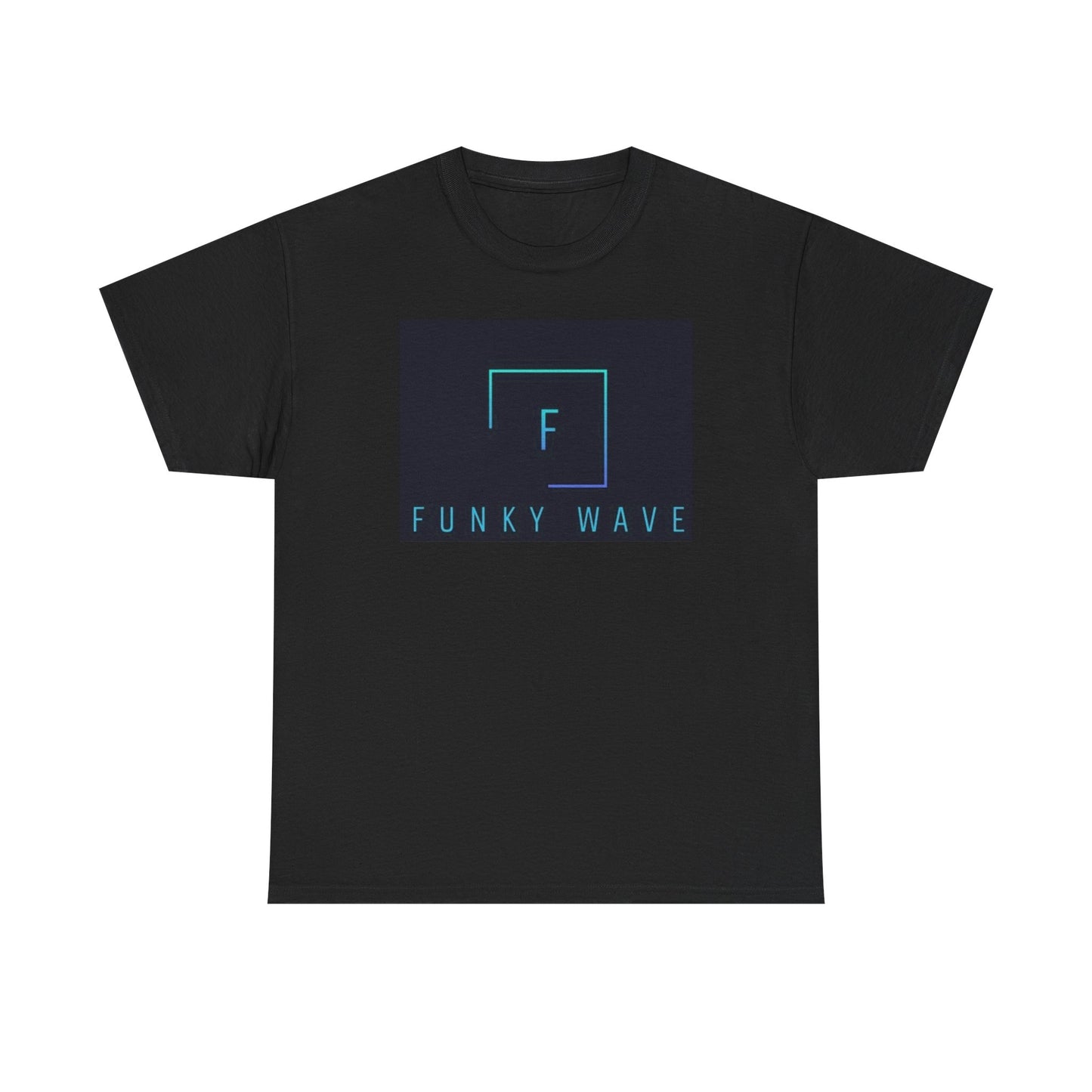 Funky Wave Graphic Tee, Unisex Heavy Cotton T-Shirt, Casual Wear, Street Style Fashion, Gift for Music Lovers